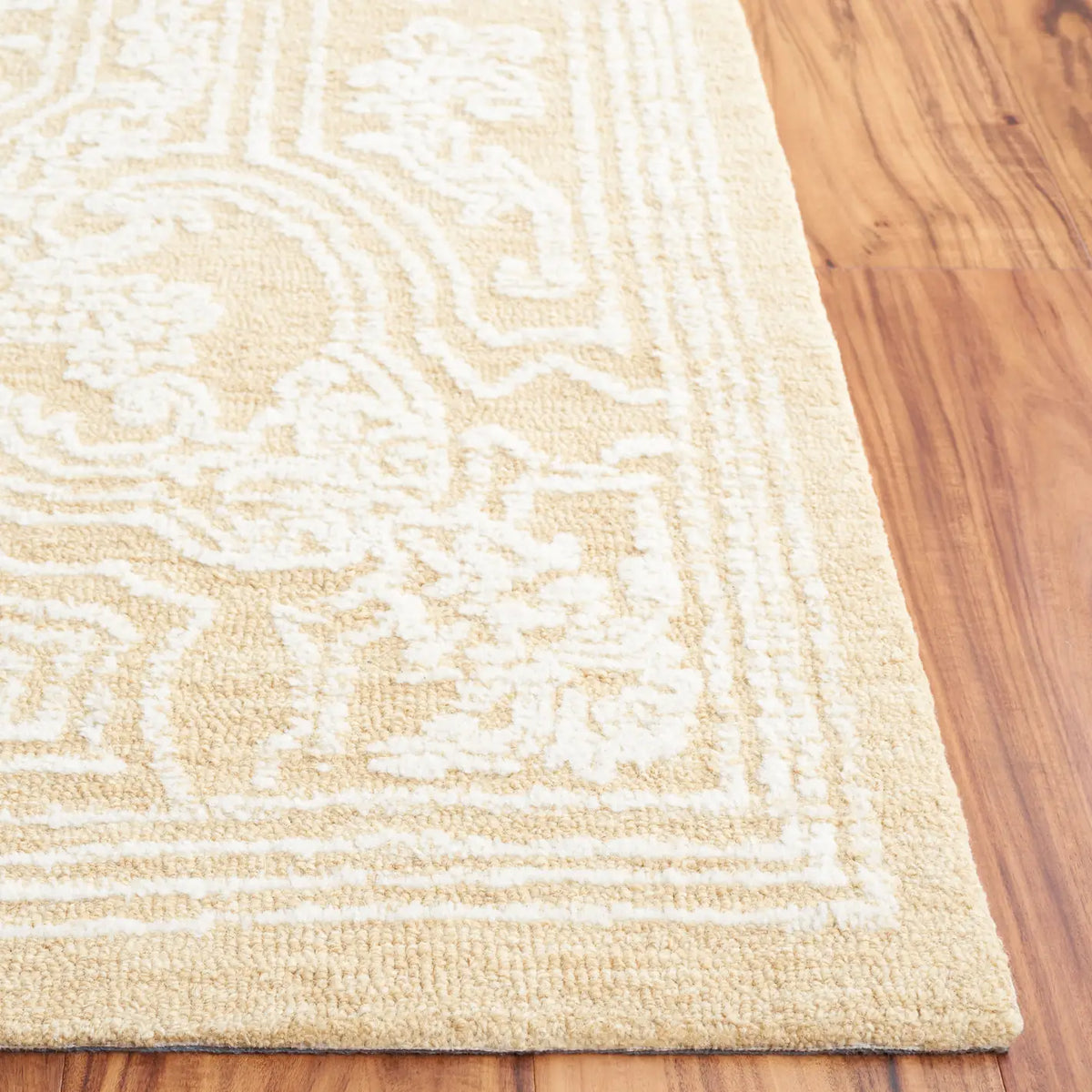 Safavieh Ebony 4'-0" x 6'-0" Rug in Ivory / Gold