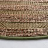 Safavieh Natural Fiber 7'-0" x 7'-0" Rug in Green / Natural