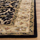 Safavieh Heritage 4'-0" x 6'-0" Rug in Charcoal / Beige