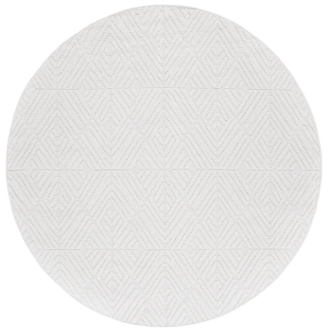 Safavieh Global 6'-7" x 6'-7" Rug in Light Beige / Ivory