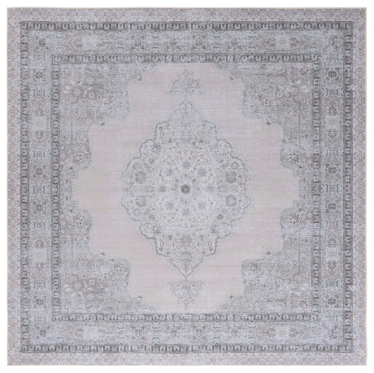 Safavieh Tucson 6'-0" x 6'-0" Rug in Beige / Light Green