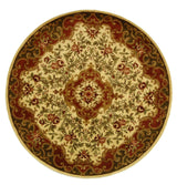 Safavieh Classic 8'-0" x 8'-0" Rug in Ivory / Green