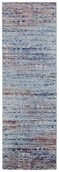 Feizy Edgemont Edg39Iuf Blue/Ivory/Orange Area Rug