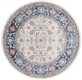 Safavieh Rosewood 6'-7" x 6'-7" Rug in Ivory / Blue