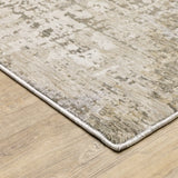 Oriental Weavers Nebulous 001H9 Beige/ Grey Rug - corner detail
