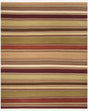 Safavieh Striped Kilim 10'-0" x 14'-0" Rug in Red