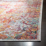 Safavieh Crystal 5'-0" x 8'-0" Rug in Light Blue / Orange