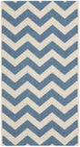 Safavieh Courtyard 2'-0" x 3'-7" Rug in Blue / Beige