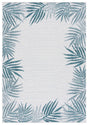 Safavieh Beach House 4'-0" x 6'-0" Rug in Blue / Ivory