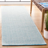 Safavieh Vermont 2'-3" x 8'-0" Rug in Teal / Ivory
