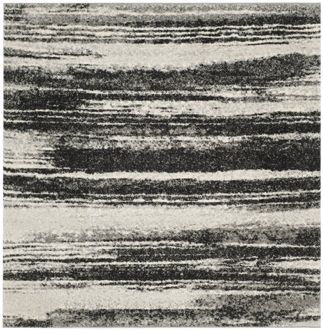 Safavieh Retro 6'-0" x 6'-0" Rug in Dark Grey / Light Grey