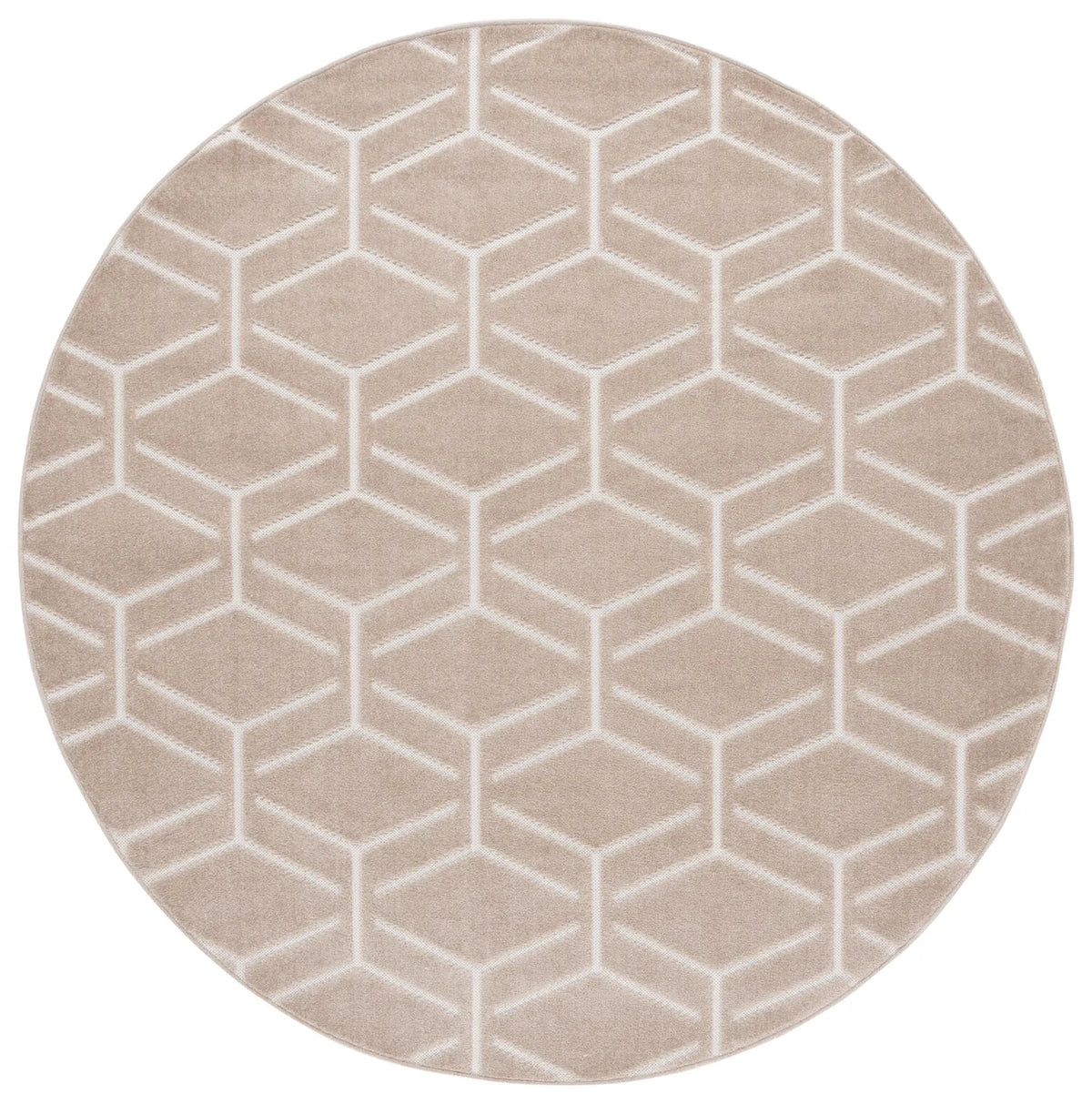 Safavieh Stella 6'-7" x 6'-7" Rug in Beige