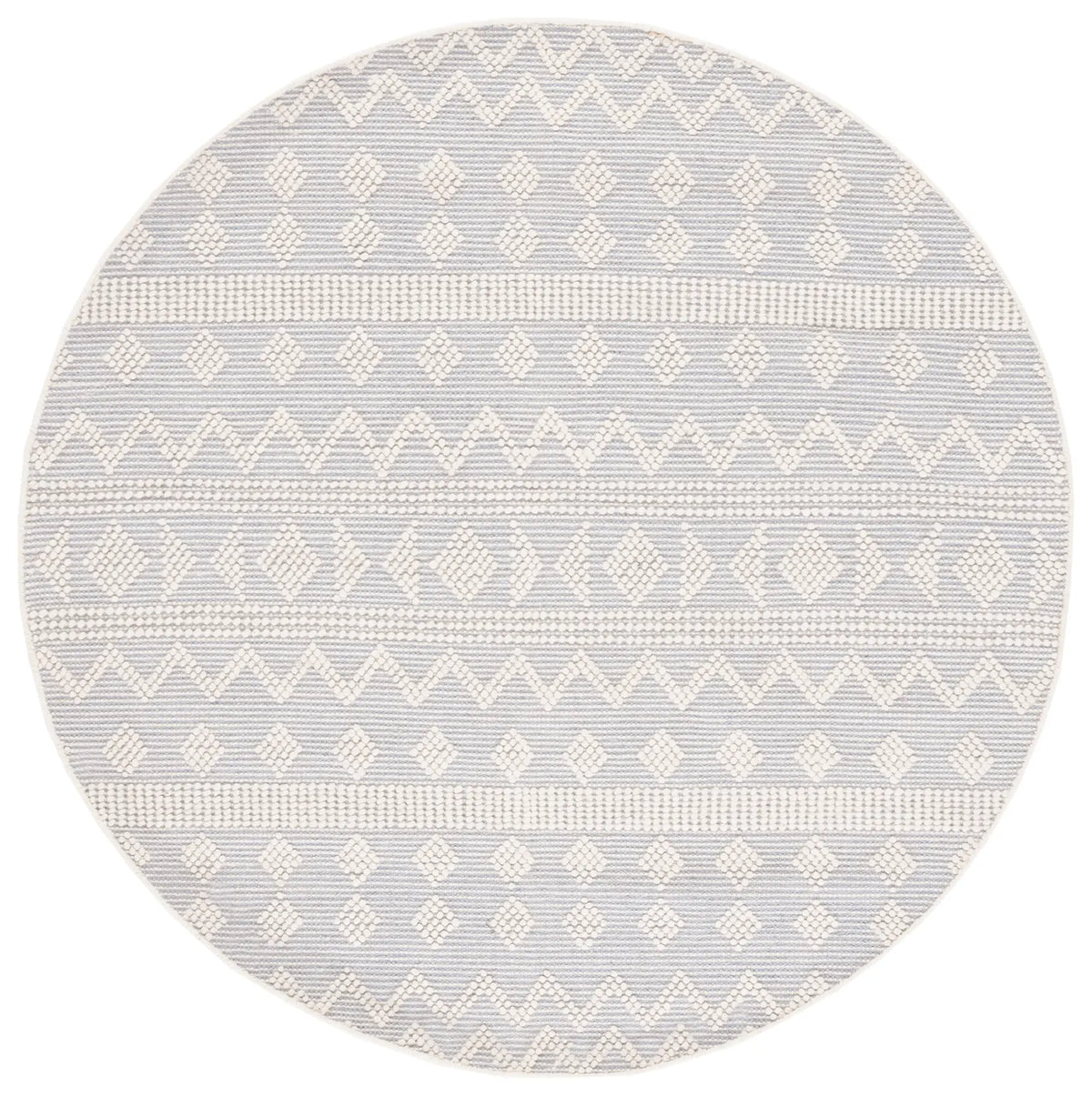 Safavieh Natura 6'-0" x 6'-0" Rug in Ivory / Light Blue