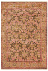 Safavieh Polonaise 4'-0" x 6'-0" Rug in Gold / Bronze