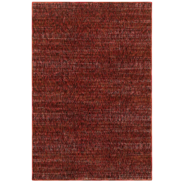 Oriental Weavers Sphinx Atlas 8033K Red/Rust Rugs - main flat