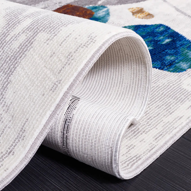 Safavieh Art Studio 4'-0" x 6'-0" Rug in Ivory / Blue