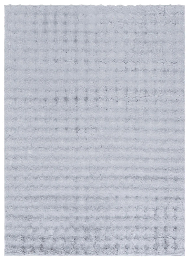 Safavieh Faux Rabbit Bubble 100 5'-0" x 7'-0" Rug in Grey