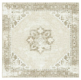 Safavieh Tucson 5'-0" x 5'-0" Rug in Sage / Ivory