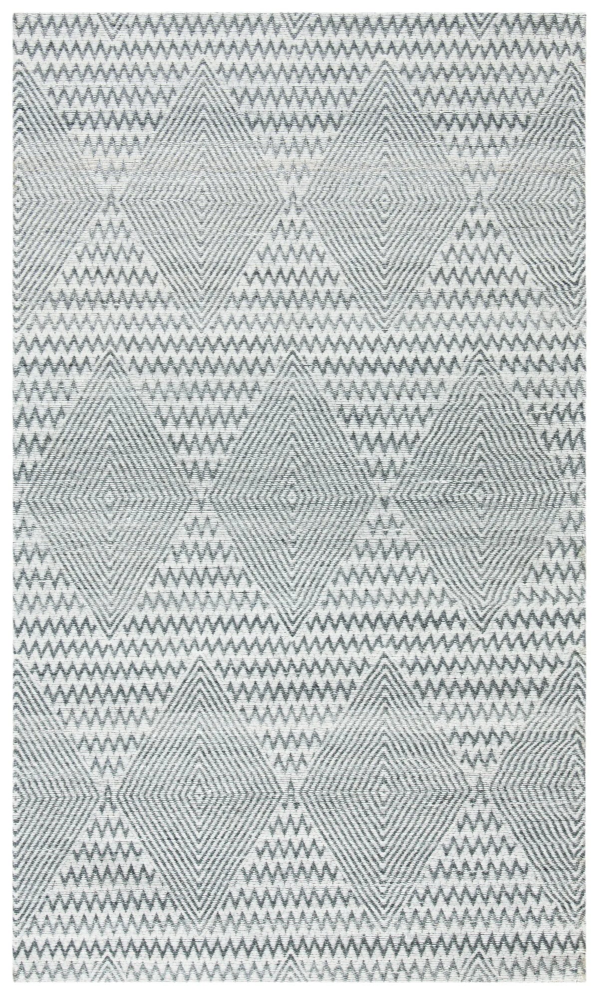 Safavieh Marbella 3'-0" x 5'-0" Rug in Dark Grey / Ivory