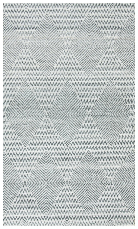 Safavieh Marbella 3'-0" x 5'-0" Rug in Dark Grey / Ivory
