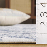 Safavieh Pyramid 4'-5" x 6'-5" Rug in Ivory / Blue