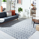 Safavieh Himalaya 6'-0" x 9'-0" Rug in Grey / Ivory