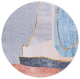 Safavieh Tacoma 6'-0" x 6'-0" Rug in Beige / Blue