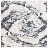 Safavieh Petra 6'-7" x 6'-7" Rug in Ivory / Blue