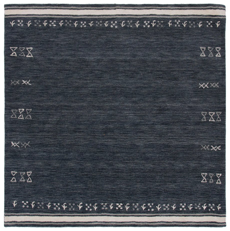 Safavieh Himalaya 6'-0" x 6'-0" Rug in Charcoal