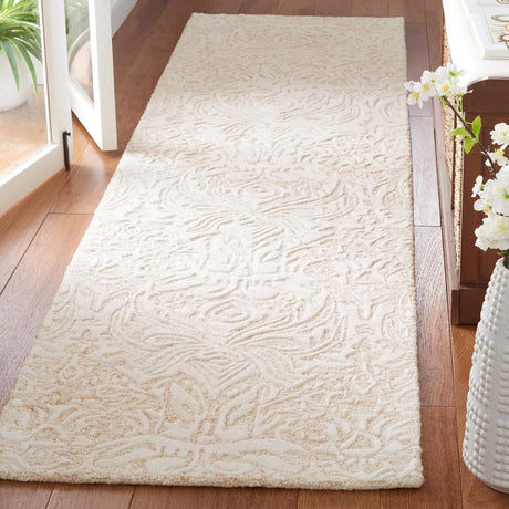 Safavieh Metro 2'-3" x 9'-0" Rug in Gold / Ivory