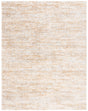 Safavieh Berber Shag 10'-0" x 14'-0" Rug in Ivory / Light Gold