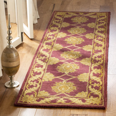Safavieh Heritage 2'-3" x 10'-0" Rug in Maroon