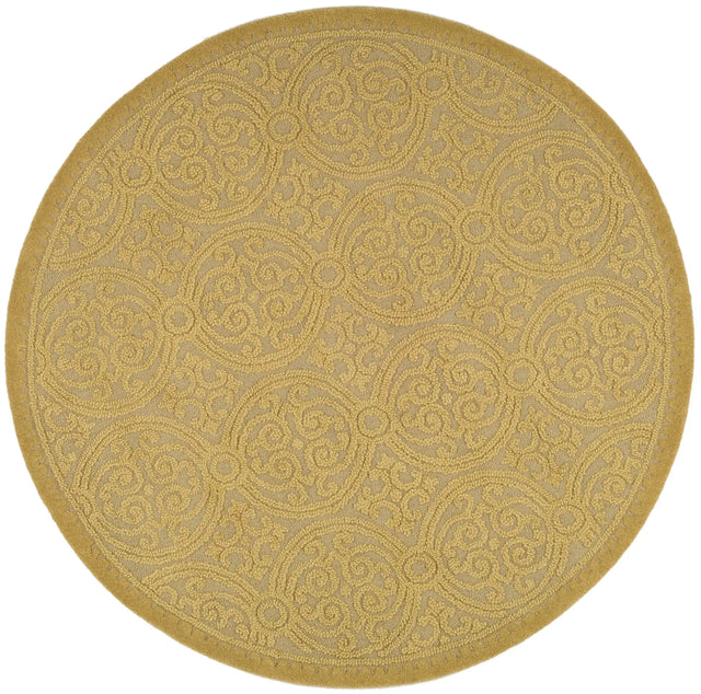 Safavieh Cambridge 6'-0" x 6'-0" Rug in Light Gold / Dark Gold