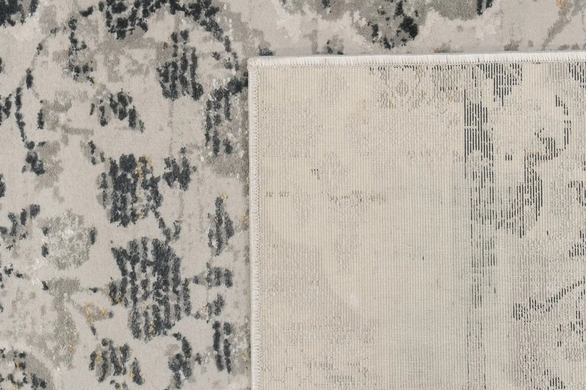 Dynamic Rugs Quartz 27077 Ivory/Grey Rugs - Corner