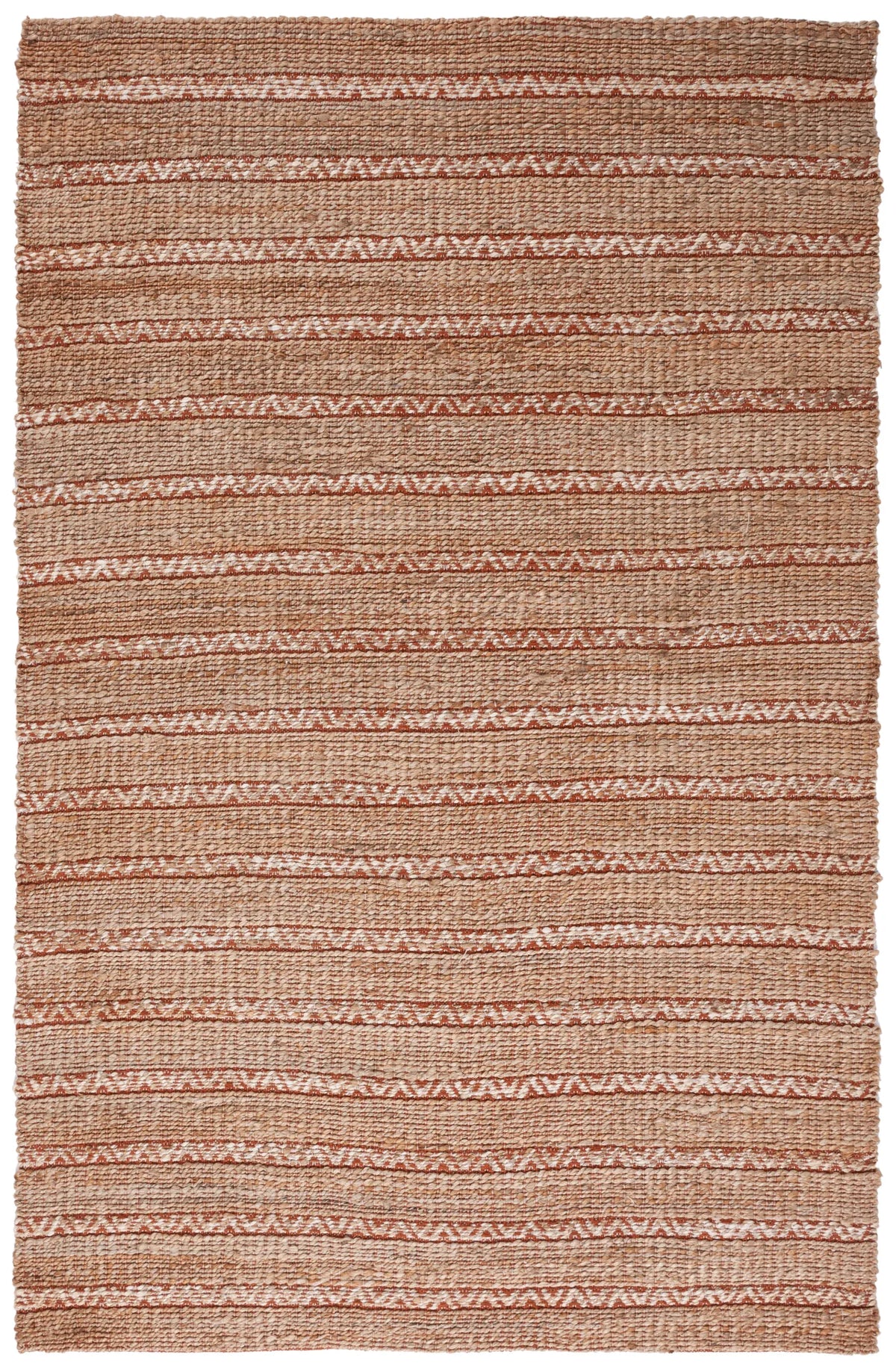 Safavieh Natural Fiber 4'-0" x 6'-0" Rug in Rust / Natural