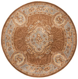 Safavieh Empire 6'-0" x 6'-0" Rug in Blue / Brown