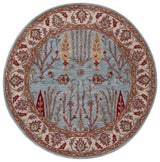 Safavieh Heritage 6'-0" x 6'-0" Rug in Blue / Ivory