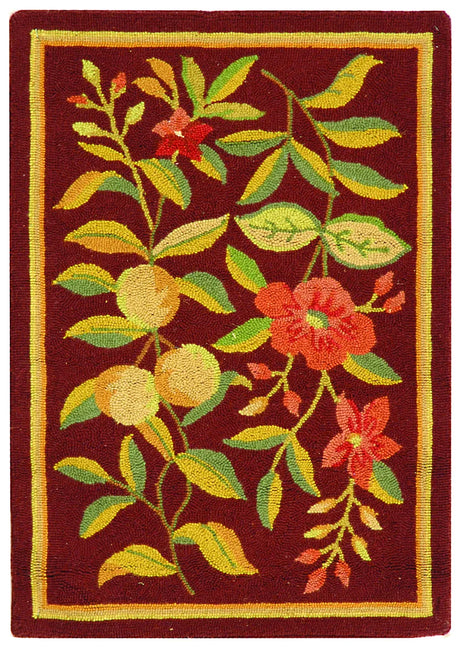 Safavieh Chelsea 1'-8" x 2'-6" Rug in Burgundy
