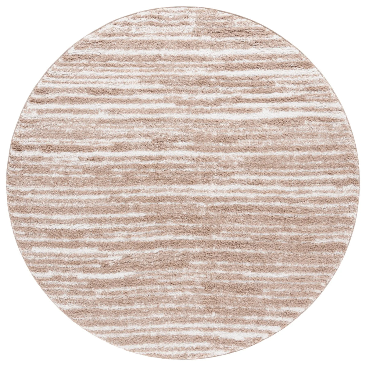Safavieh Rumi Shag 6'-7" x 6'-7" Rug in Ivory / Beige