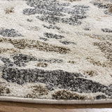 Safavieh Spirit 100 6'-7" x 6'-7" Rug in Taupe / Ivory