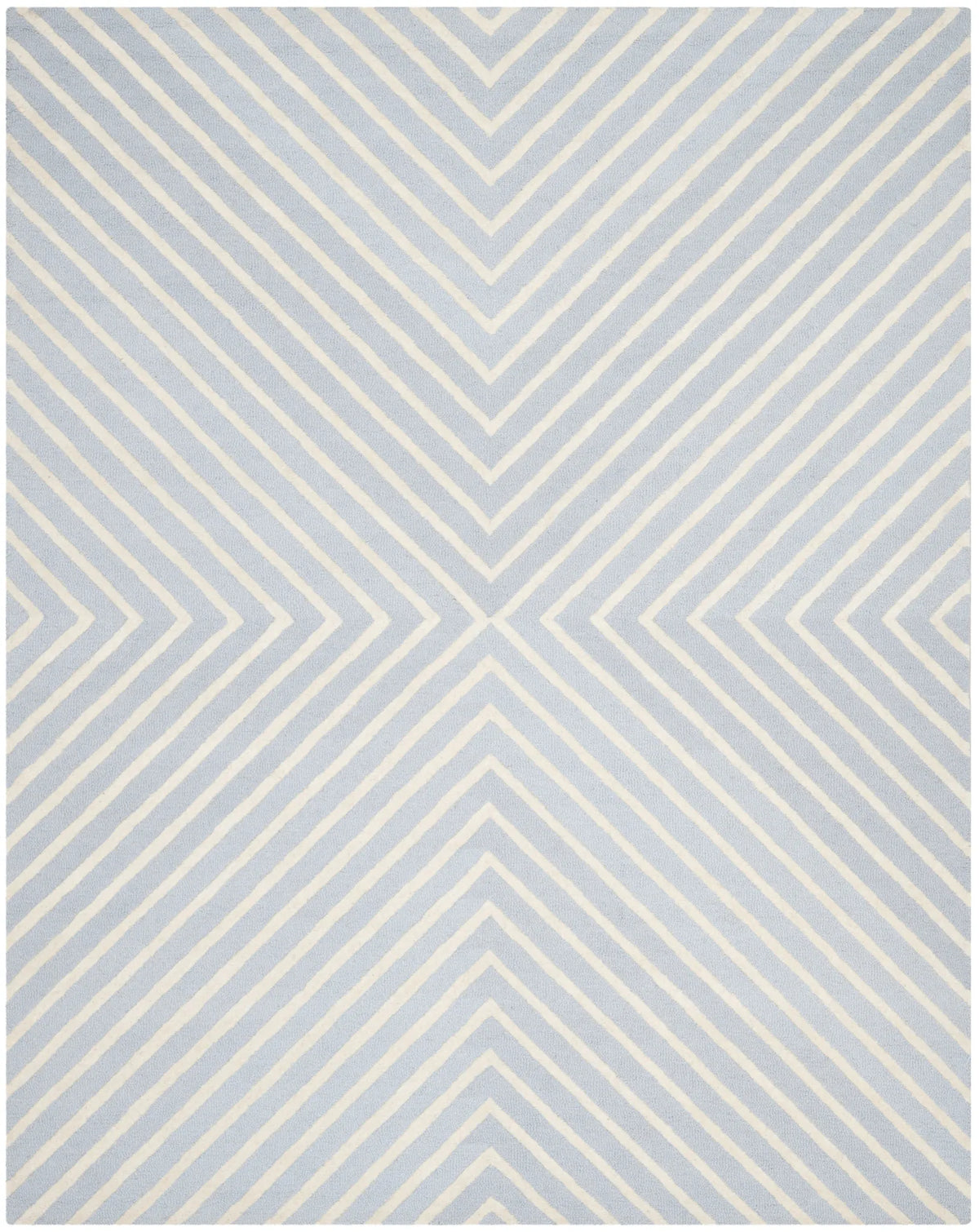 Safavieh Cambridge 10'-0" x 14'-0" Rug in Light Blue / Ivory