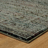 Oriental Weavers Sphinx Andorra 7127A Blue/Purple Rugs - corner detail