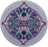 Safavieh Bellagio 5'-0" x 5'-0" Rug in Blue / Multi