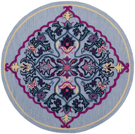 Safavieh Bellagio 5'-0" x 5'-0" Rug in Blue / Multi