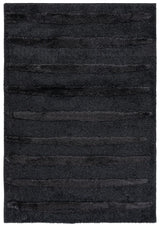 Safavieh Hi-Lo Shag 4'-0" x 6'-0" Rug in Charcoal
