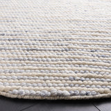 Safavieh Natura 6'-0" x 6'-0" Rug in Ivory / Blue