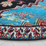 Safavieh Vintage Hamadan 6'-7" x 6'-7" Rug in Blue / Red