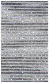 Safavieh Striped Kilim 4'-0" x 6'-0" Rug in Navy / Blue
