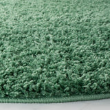 Safavieh Venus Shag 500 6'-7" x 6'-7" Rug in Green