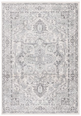 Safavieh Tulum 4'-0" x 6'-0" Rug in Ivory / Grey